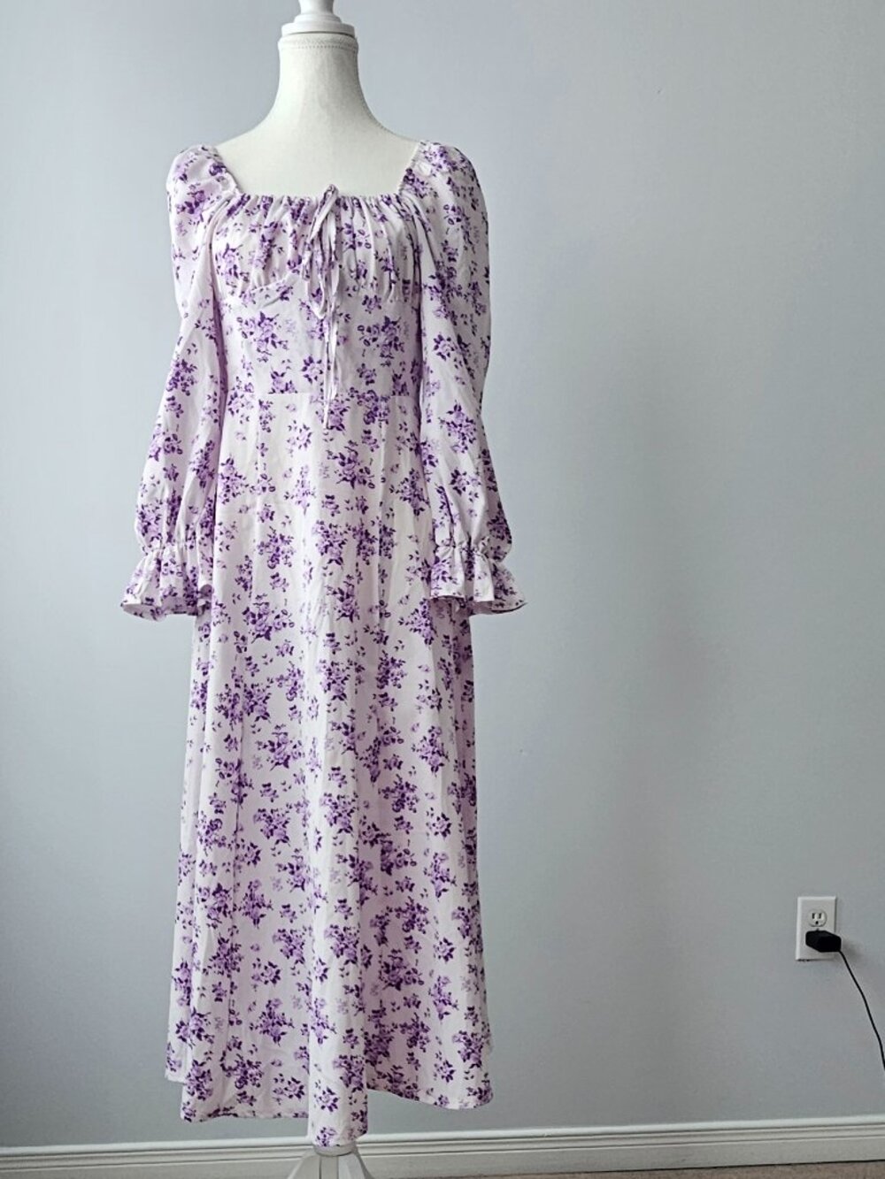 Purple dress